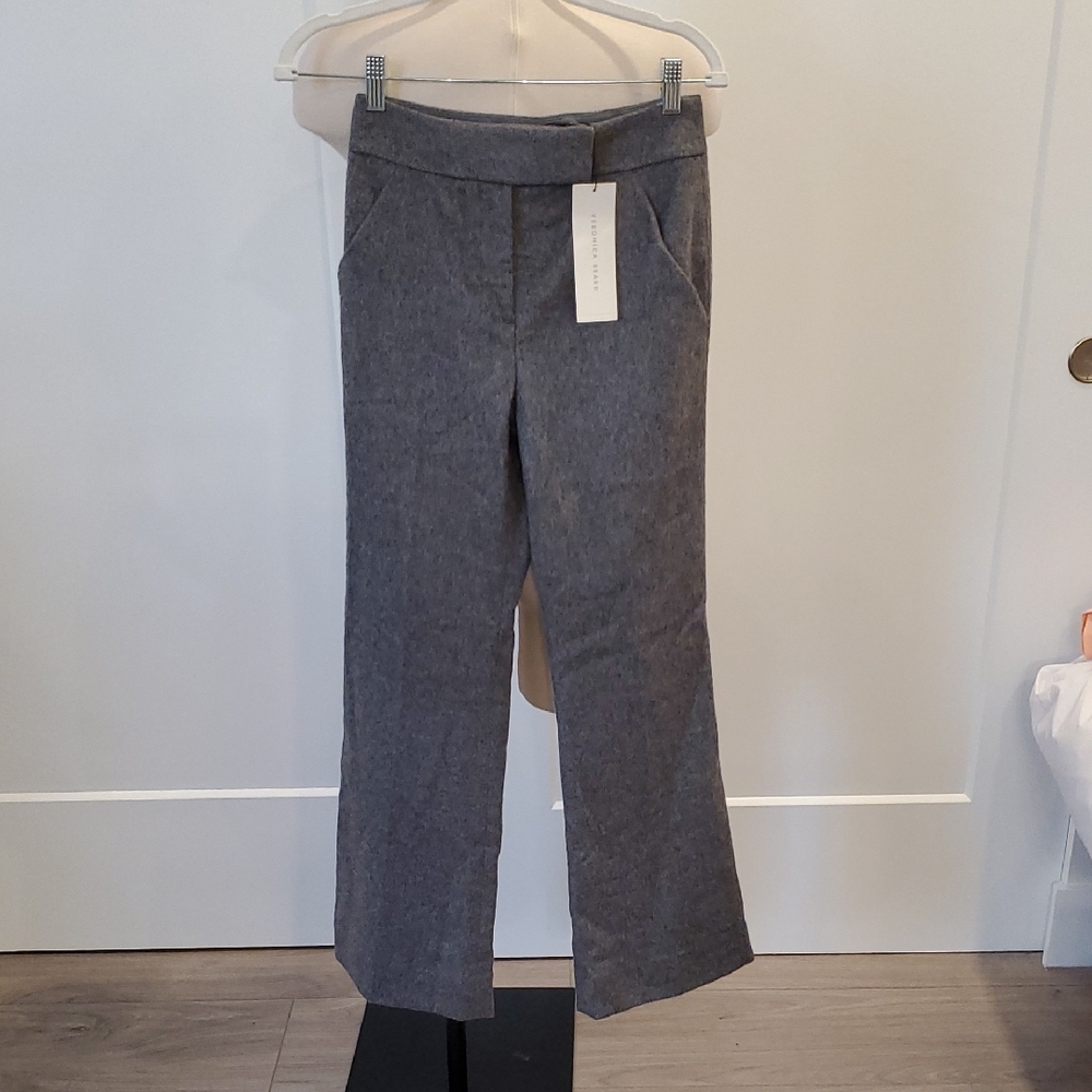 Veronica Beard Gray Trousers